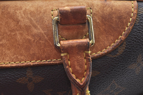 Authentic Louis Vuitton Monogram Deauville Hand Bag M47270 LV K5192