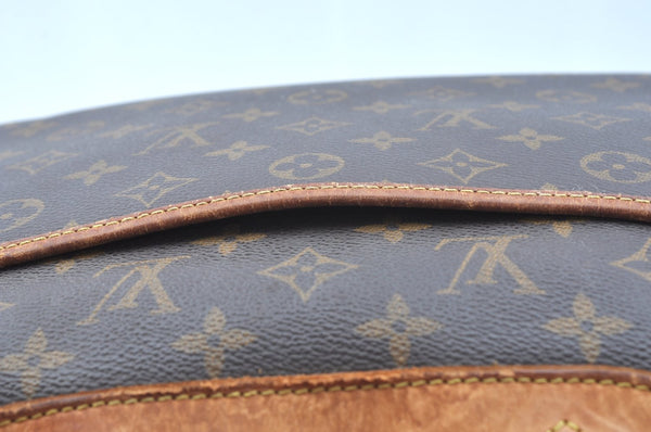 Authentic Louis Vuitton Monogram Deauville Hand Bag M47270 LV K5192