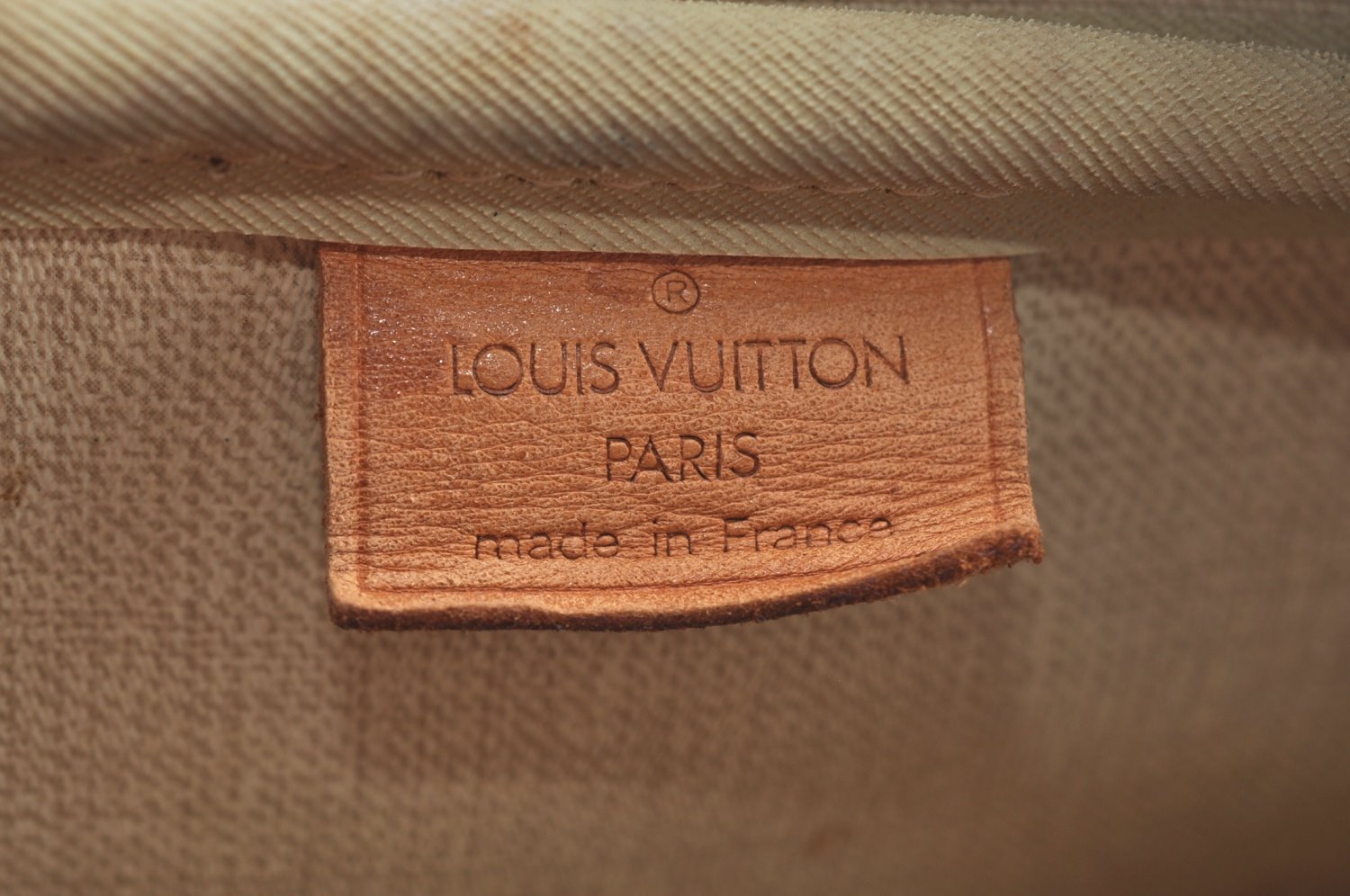 Authentic Louis Vuitton Monogram Deauville Hand Bag M47270 LV K5192