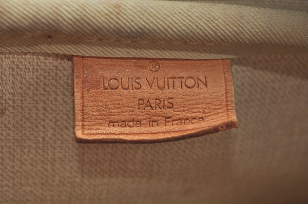 Authentic Louis Vuitton Monogram Deauville Hand Bag M47270 LV K5192