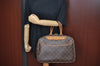 Authentic Louis Vuitton Monogram Deauville Hand Bag M47270 LV K5192