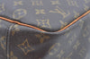 Authentic Louis Vuitton Monogram Deauville Hand Bag M47270 LV K5193