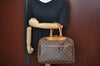 Authentic Louis Vuitton Monogram Deauville Hand Bag M47270 LV K5193