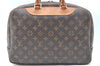 Authentic Louis Vuitton Monogram Deauville Hand Bag M47270 LV K5194