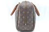 Authentic Louis Vuitton Monogram Deauville Hand Bag M47270 LV K5194