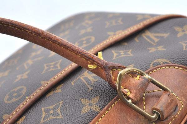 Authentic Louis Vuitton Monogram Deauville Hand Bag M47270 LV K5194