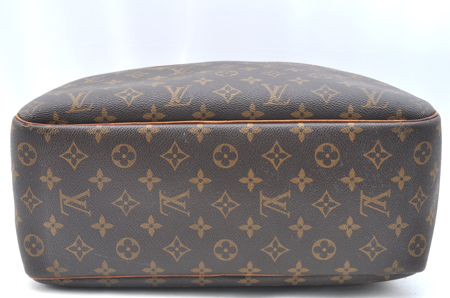 Authentic Louis Vuitton Monogram Deauville Hand Bag M47270 LV K5194