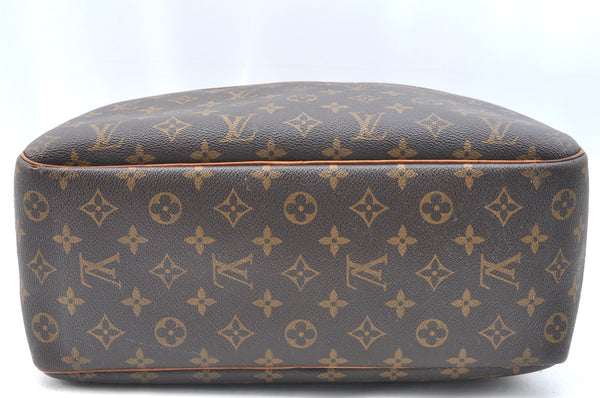 Authentic Louis Vuitton Monogram Deauville Hand Bag M47270 LV K5194