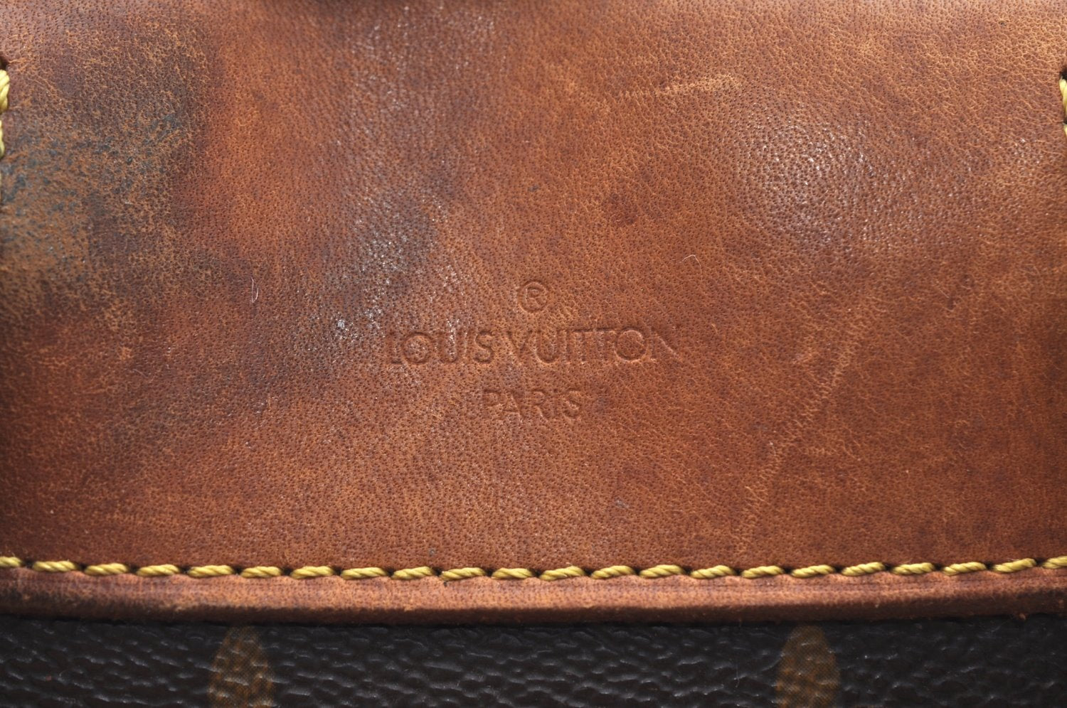 Authentic Louis Vuitton Monogram Deauville Hand Bag M47270 LV K5194