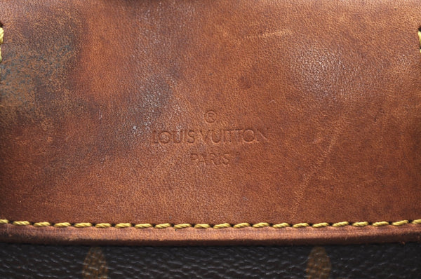 Authentic Louis Vuitton Monogram Deauville Hand Bag M47270 LV K5194