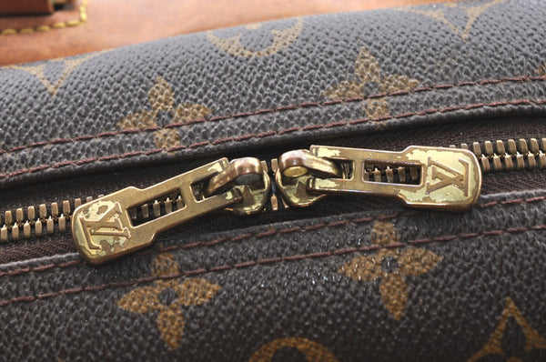 Authentic Louis Vuitton Monogram Deauville Hand Bag M47270 LV K5194