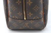 Authentic Louis Vuitton Monogram Deauville Hand Bag M47270 LV K5194