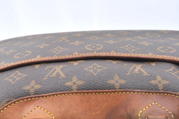 Authentic Louis Vuitton Monogram Deauville Hand Bag M47270 LV K5194