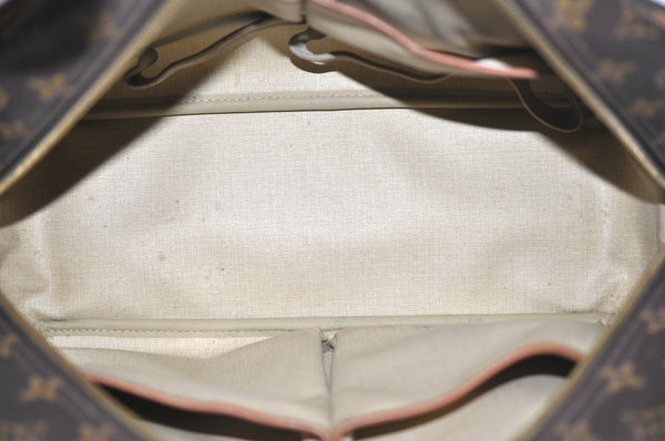 Authentic Louis Vuitton Monogram Deauville Hand Bag M47270 LV K5194