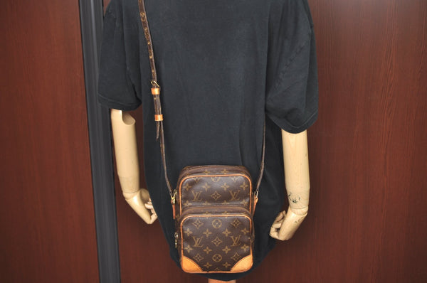 Authentic Louis Vuitton Monogram Amazone Shoulder Cross Body Bag M45236 LV K5196