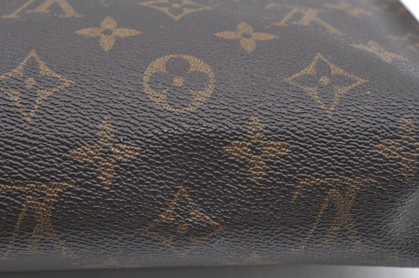 Auth Louis Vuitton Monogram Poche Toilette 26 Cosmetics Pouch Old Model LV K5202