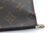 Auth Louis Vuitton Monogram Poche Toilette 26 Cosmetics Pouch Old Model LV K5202