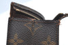 Auth Louis Vuitton Monogram Poche Toilette 26 Cosmetics Pouch Old Model LV K5202
