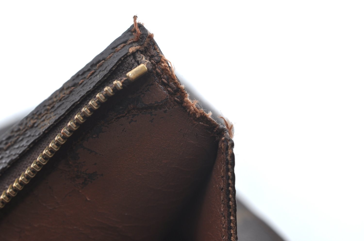 Auth Louis Vuitton Monogram Poche Toilette 26 Cosmetics Pouch Old Model LV K5202