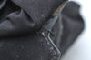 Authentic FENDI Zucca Tote Bag Purse Nylon Leather Black K5203