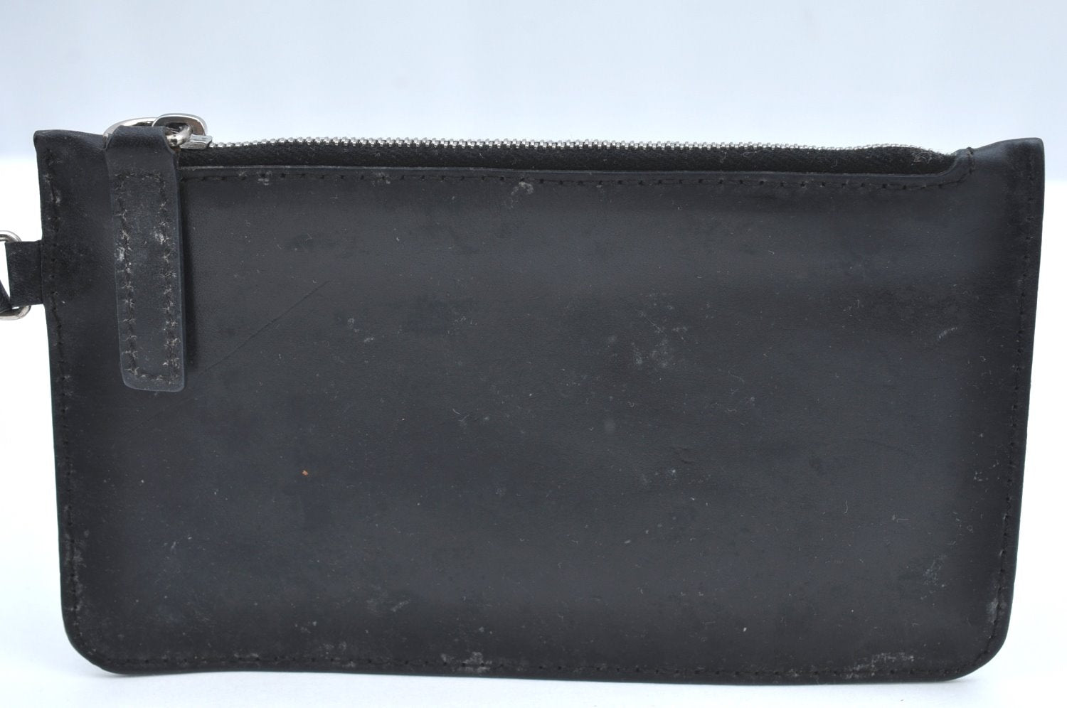 Authentic FENDI Zucca Tote Bag Purse Nylon Leather Black K5203