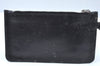 Authentic FENDI Zucca Tote Bag Purse Nylon Leather Black K5203