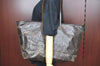 Authentic FENDI Zucca Shoulder Tote Bag PVC Leather Brown K5207