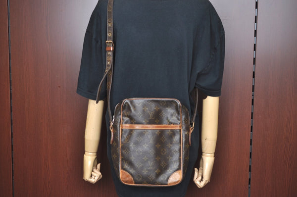 Authentic Louis Vuitton Monogram Danube GM Shoulder Cross Bag M45262 LV K5210