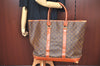 Auth Louis Vuitton Monogram Sac Weekend GM Vintage Tote Hand Bag Old Model K5211