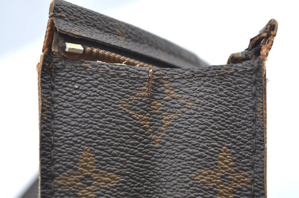 Authentic Louis Vuitton Monogram Poche Toilette 26 Cosmetics Pouch Junk K5224