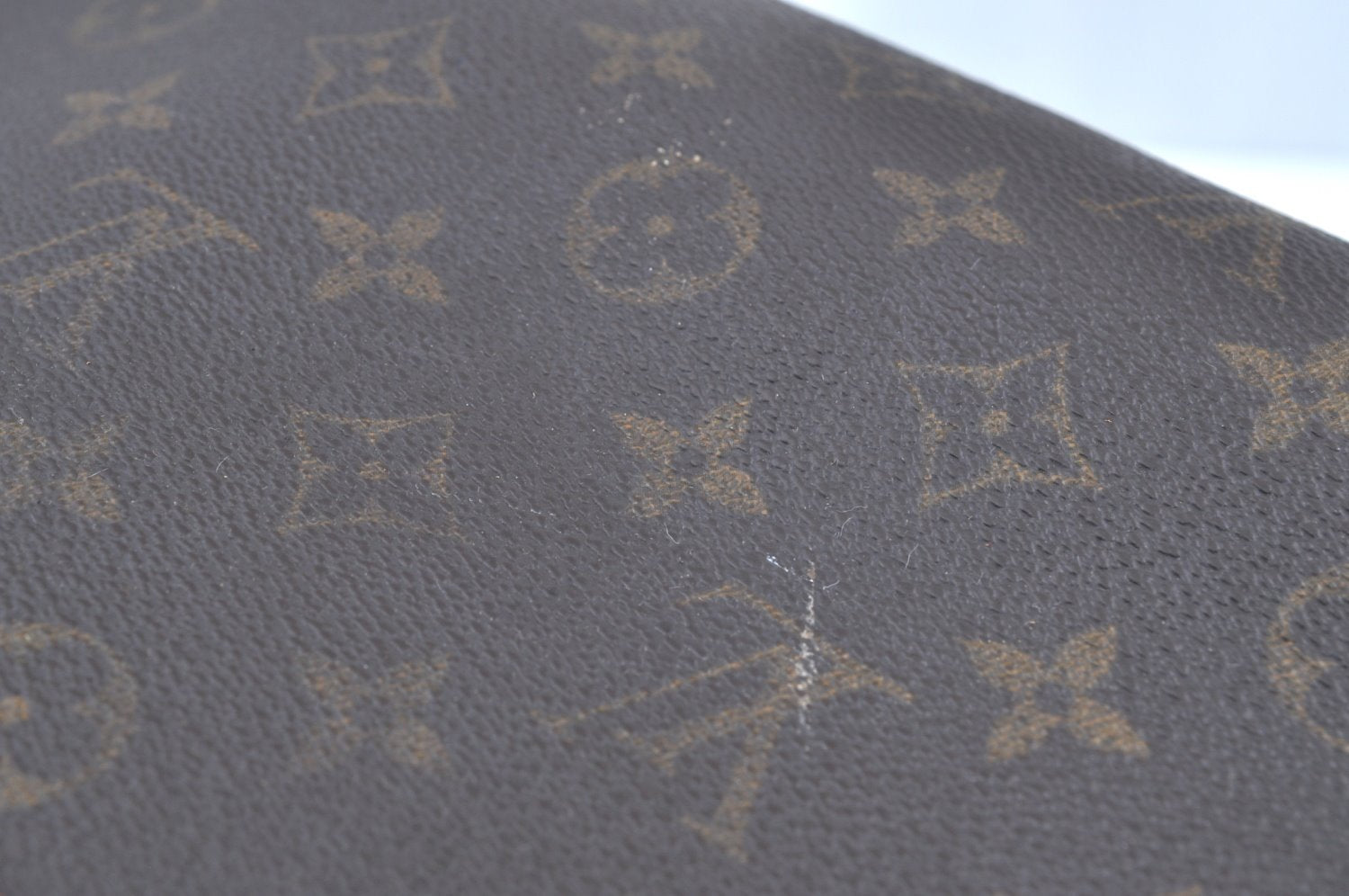Authentic Louis Vuitton Monogram Deauville Hand Bag M47270 LV K5230