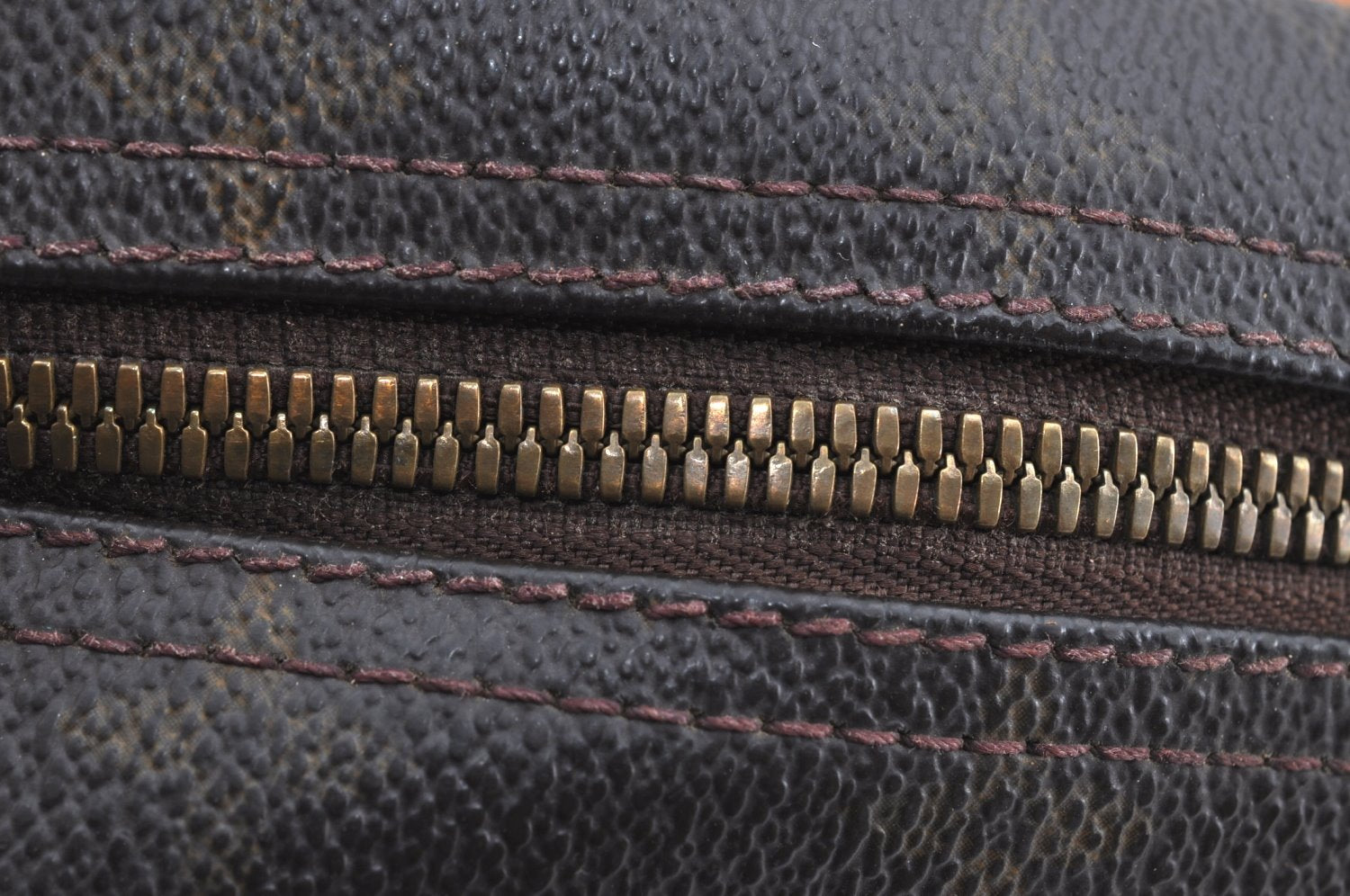 Authentic Louis Vuitton Monogram Deauville Hand Bag M47270 LV K5230