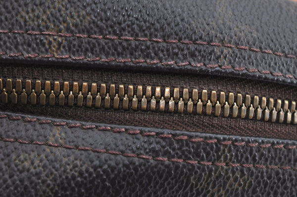 Authentic Louis Vuitton Monogram Deauville Hand Bag M47270 LV K5230