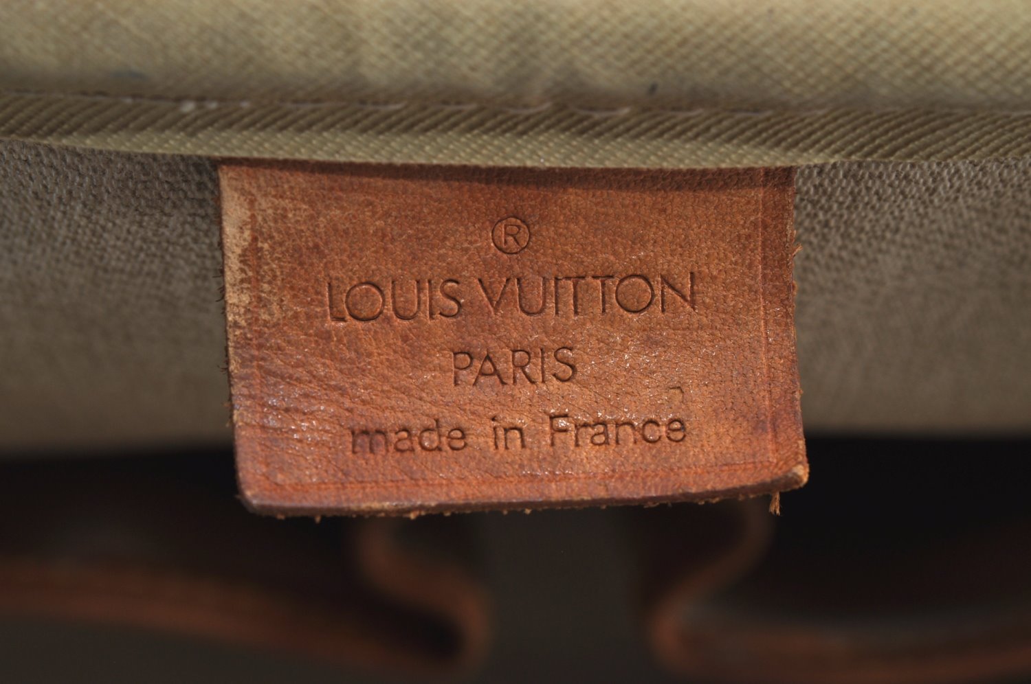 Authentic Louis Vuitton Monogram Deauville Hand Bag M47270 LV K5230