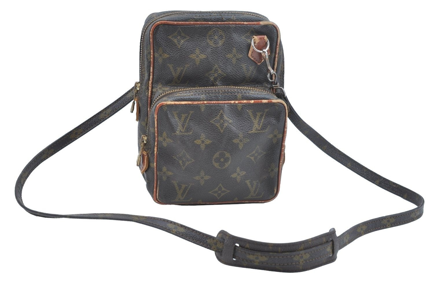 Authentic Louis Vuitton Monogram Mini Amazone Shoulder Cross Bag Old Model K5254