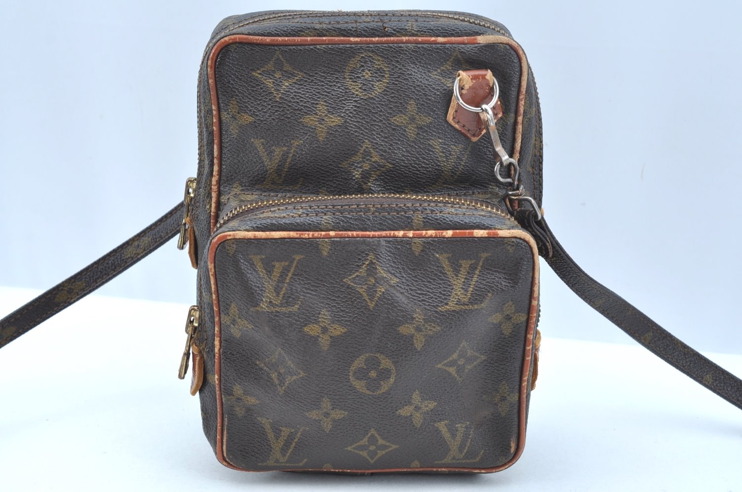 Authentic Louis Vuitton Monogram Mini Amazone Shoulder Cross Bag Old Model K5254