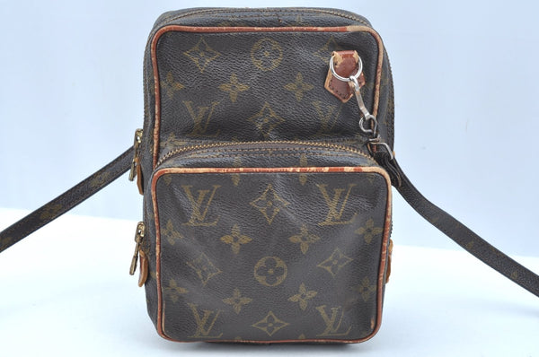 Authentic Louis Vuitton Monogram Mini Amazone Shoulder Cross Bag Old Model K5254