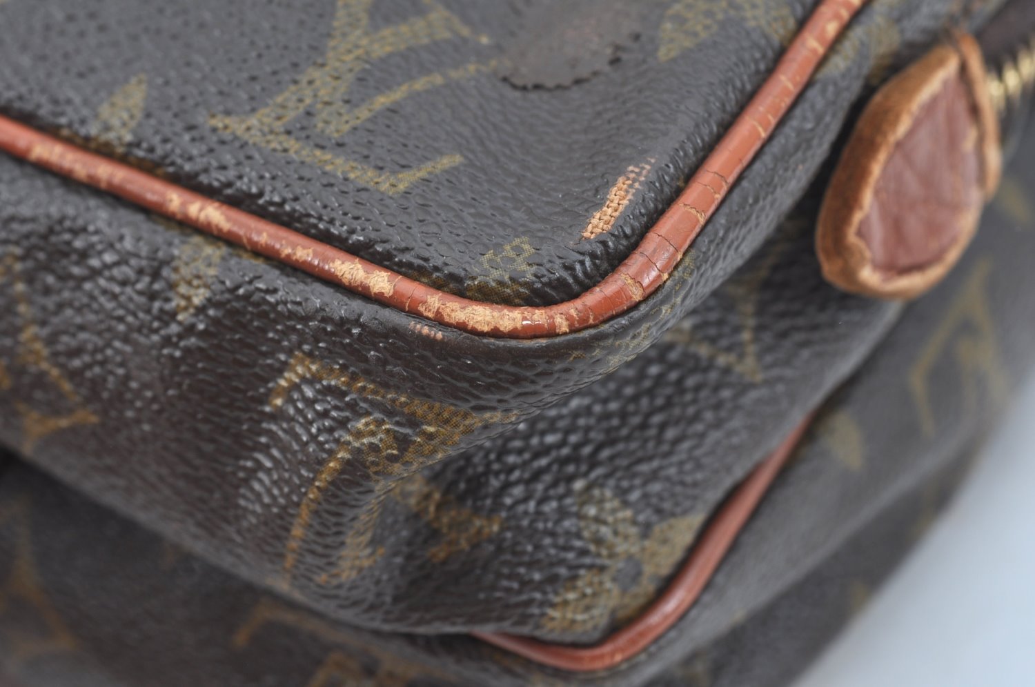 Authentic Louis Vuitton Monogram Mini Amazone Shoulder Cross Bag Old Model K5254