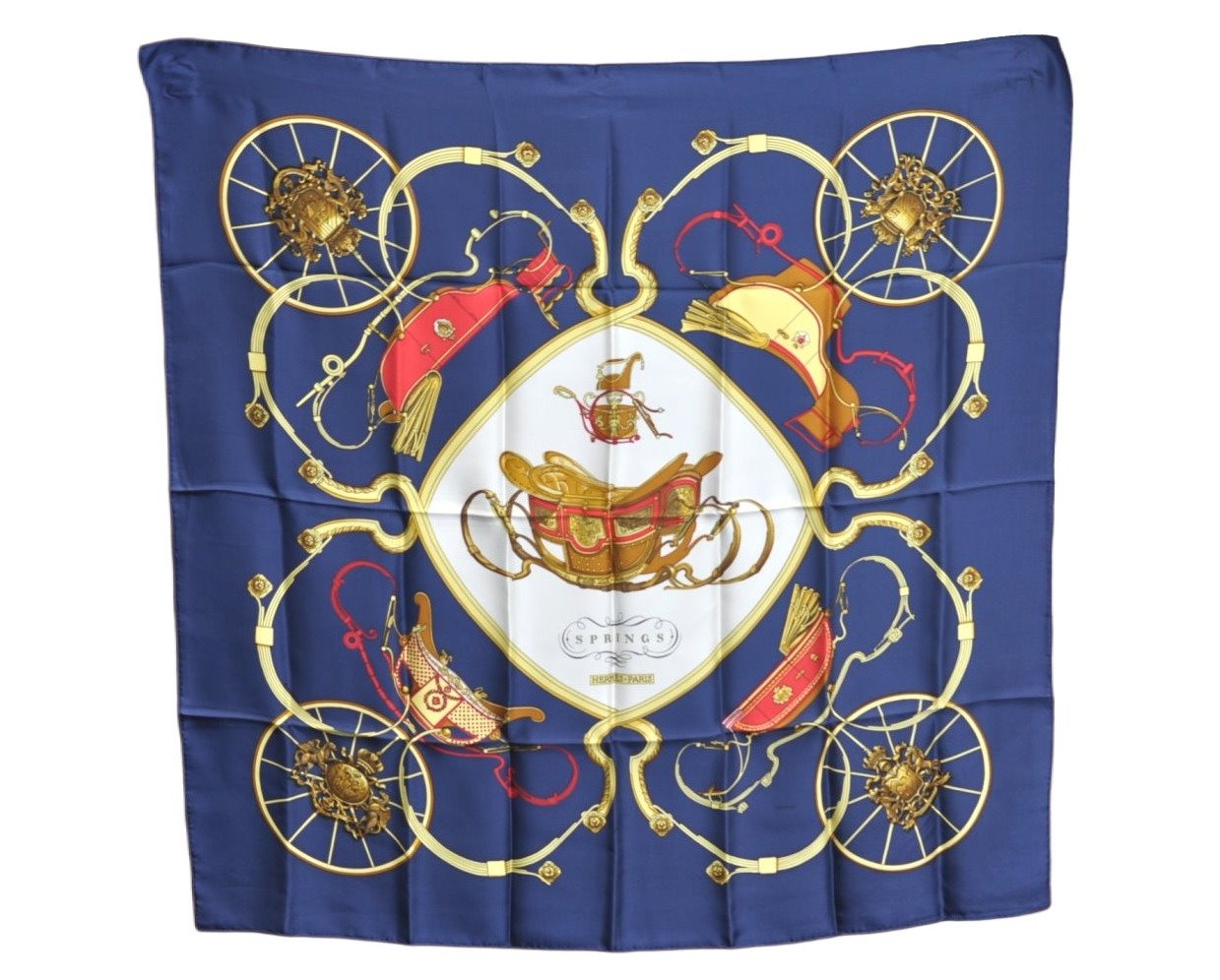 Authentic HERMES Carre 90 Scarf 