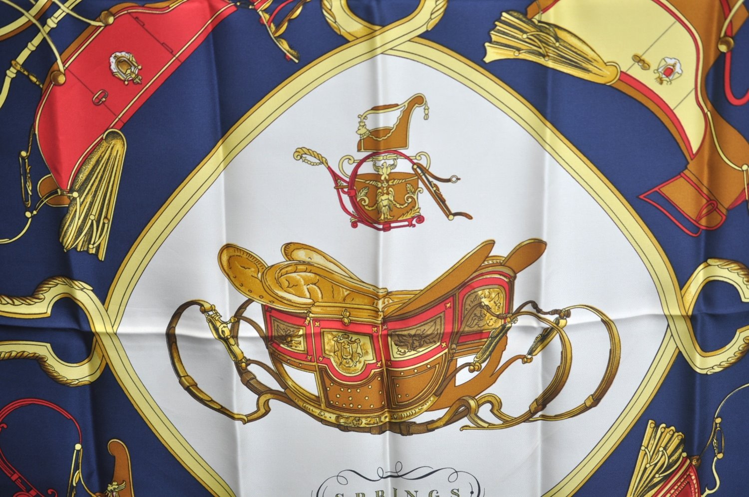 Authentic HERMES Carre 90 Scarf 