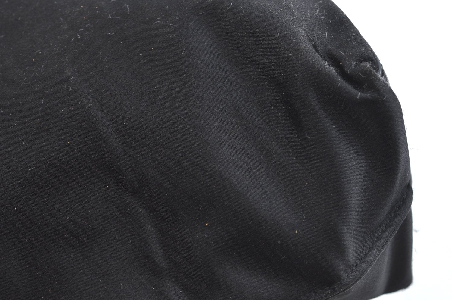 Authentic GUCCI Shoulder Hand Bag Purse Satin Leather 0013017 Black Junk K5264