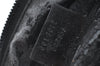Authentic GUCCI Shoulder Hand Bag Purse Satin Leather 0013017 Black Junk K5264