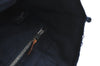 Authentic HERMES Fourre Tout PM Hand Tote Bag Purse Cotton Navy Blue K5270