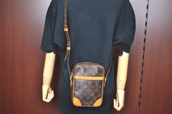 Authentic Louis Vuitton Monogram Danube Shoulder Cross Body Bag M45266 LV K5276
