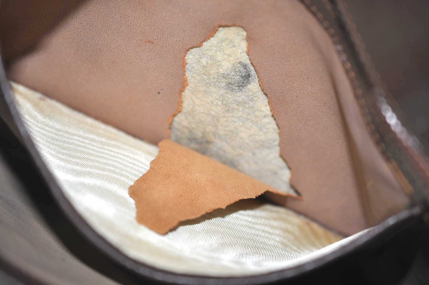 Authentic GUCCI Shoulder Hand Bag Purse Leather Brown K5277