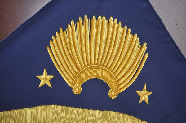 Authentic HERMES Carre 90 Scarf "Poste et Cavalerie" Silk Navy Blue K5288