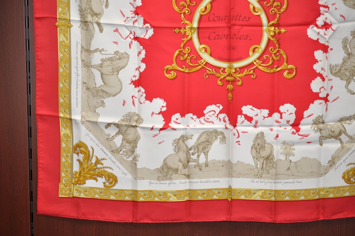 Authentic HERMES Carre 90 Scarf 