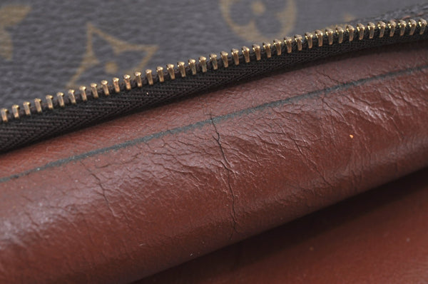 Auth Louis Vuitton Monogram Poche Toilette 26 Cosmetics Pouch Old Model LV K5292