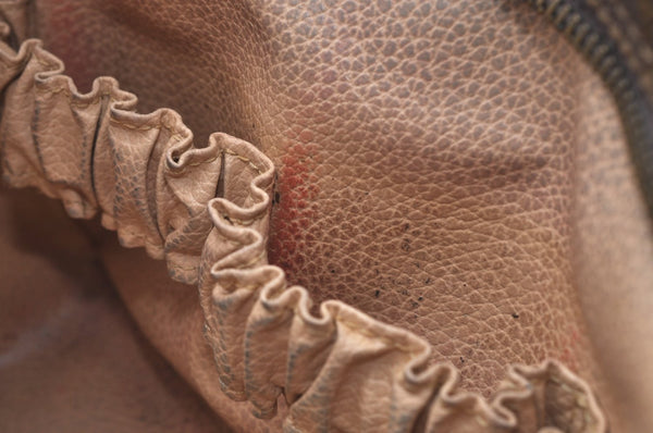 Auth Louis Vuitton Monogram Trousse Toilette 23 Clutch Hand Bag Old Model K5299