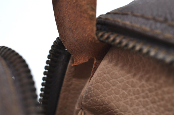 Auth Louis Vuitton Monogram Trousse Toilette 23 Clutch Hand Bag Old Model K5299